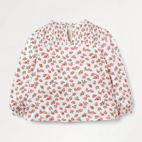 Small Flower Long Sleeve Backing Shirt
